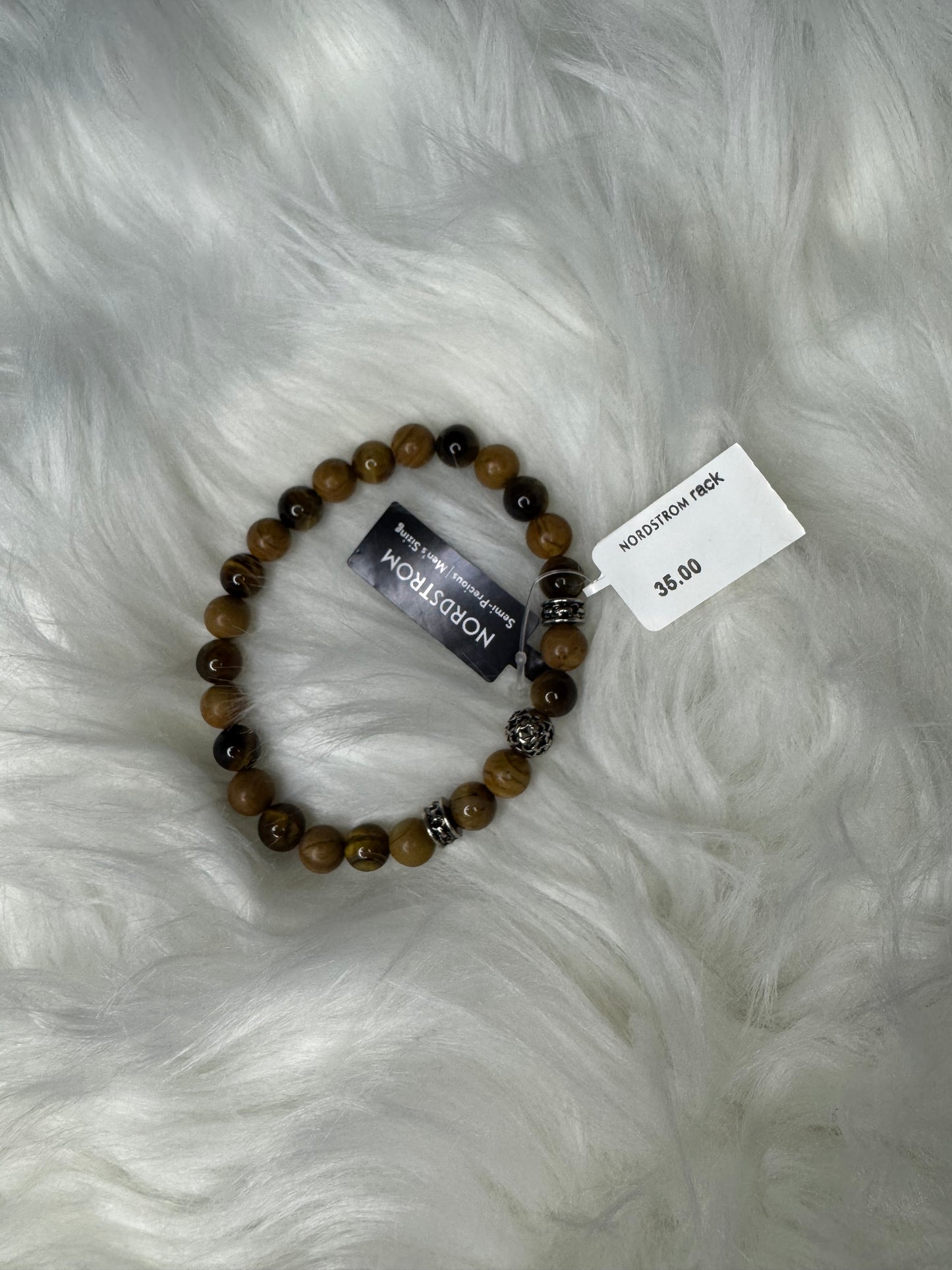 Men beaded bracelet