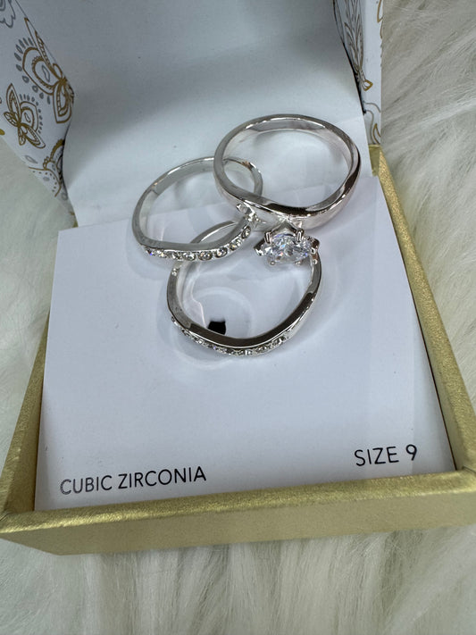 3 piece ring set