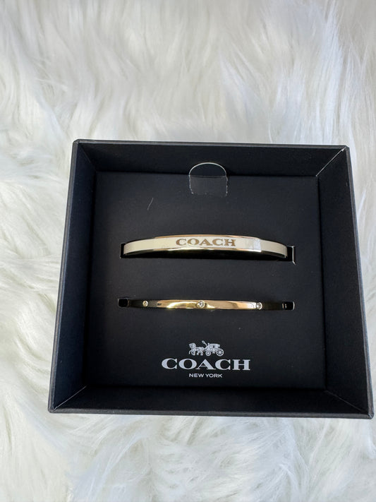 Coach signature duo bangle